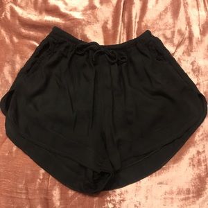Brandy Melville black high waisted shorts